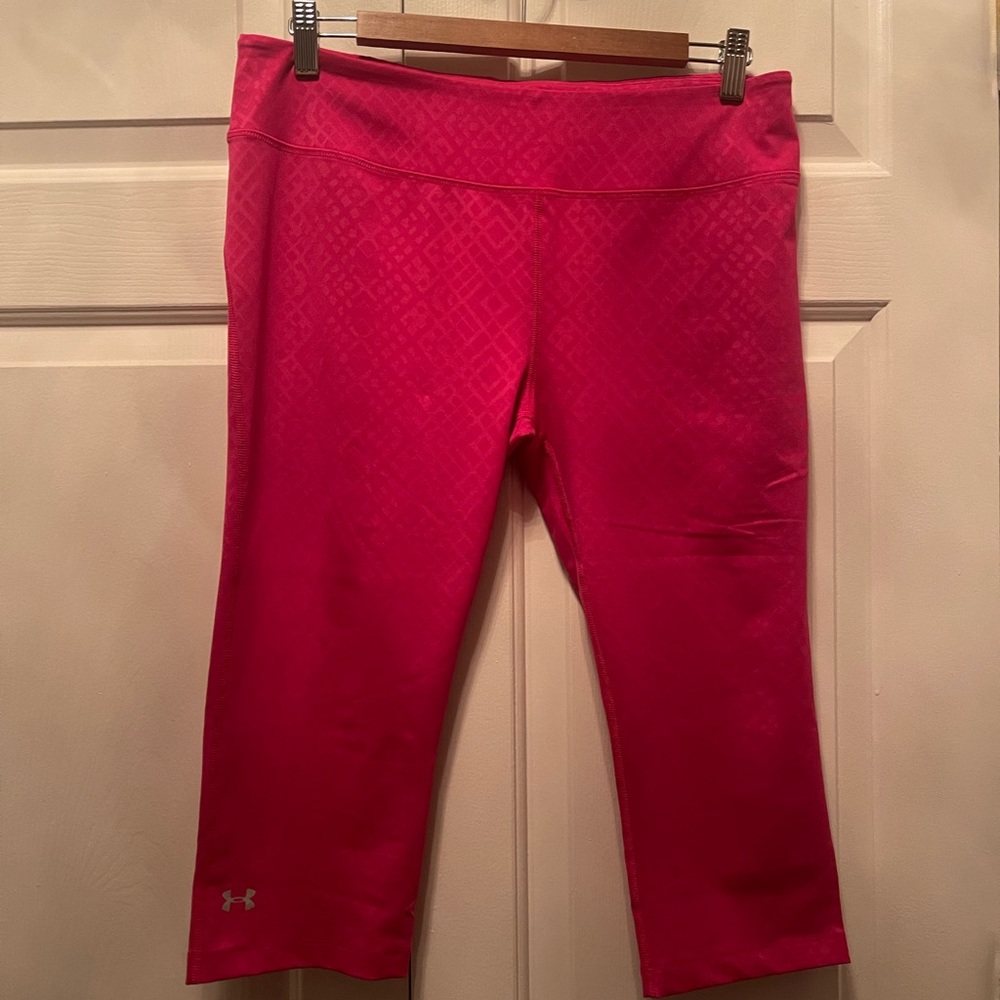 Pink Under Armour pants size L